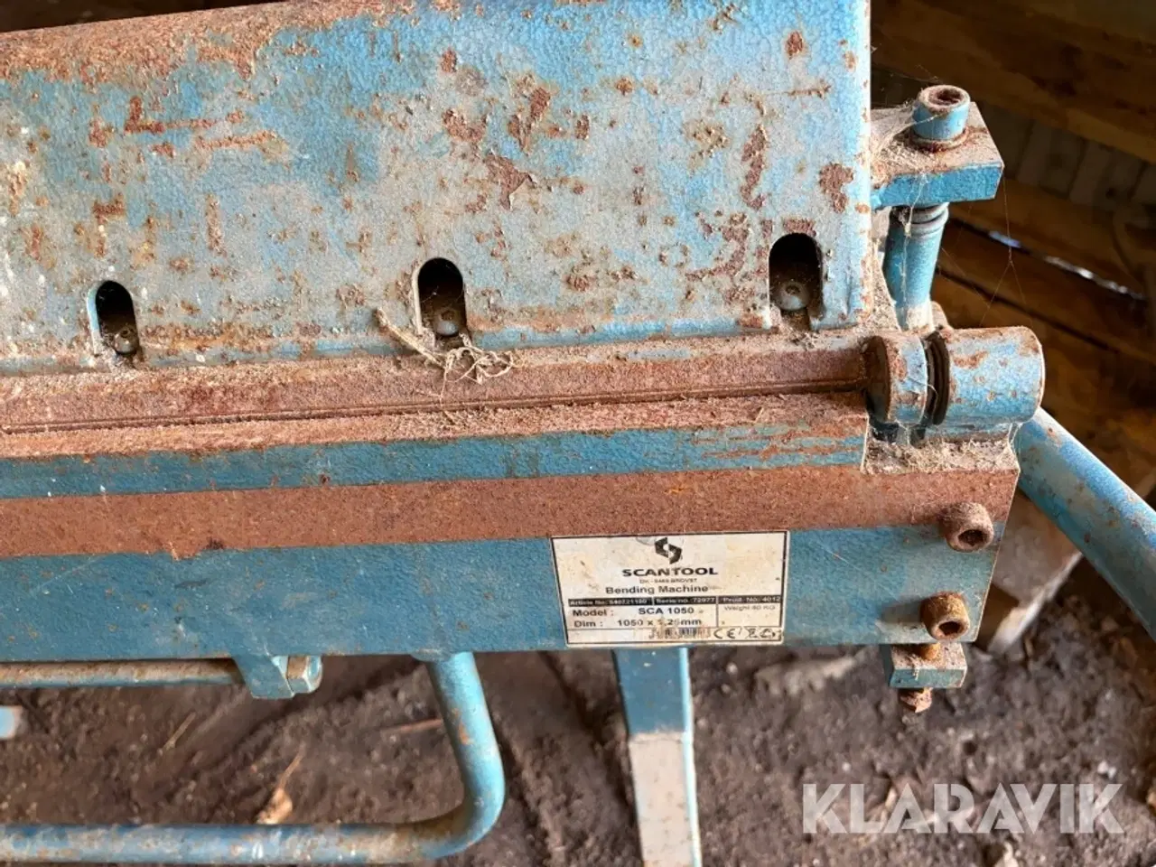 Billede 9 - Kantbukker /Pladebukker Scantool SCA 1050