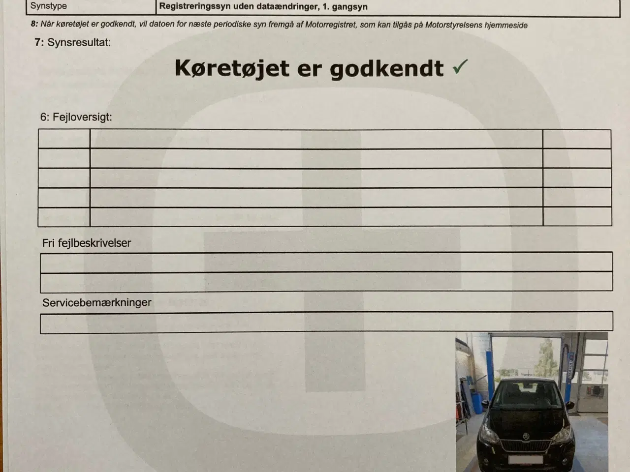 Billede 17 - Skoda Citigo 1.o Nysyn meget pæn og velholdt