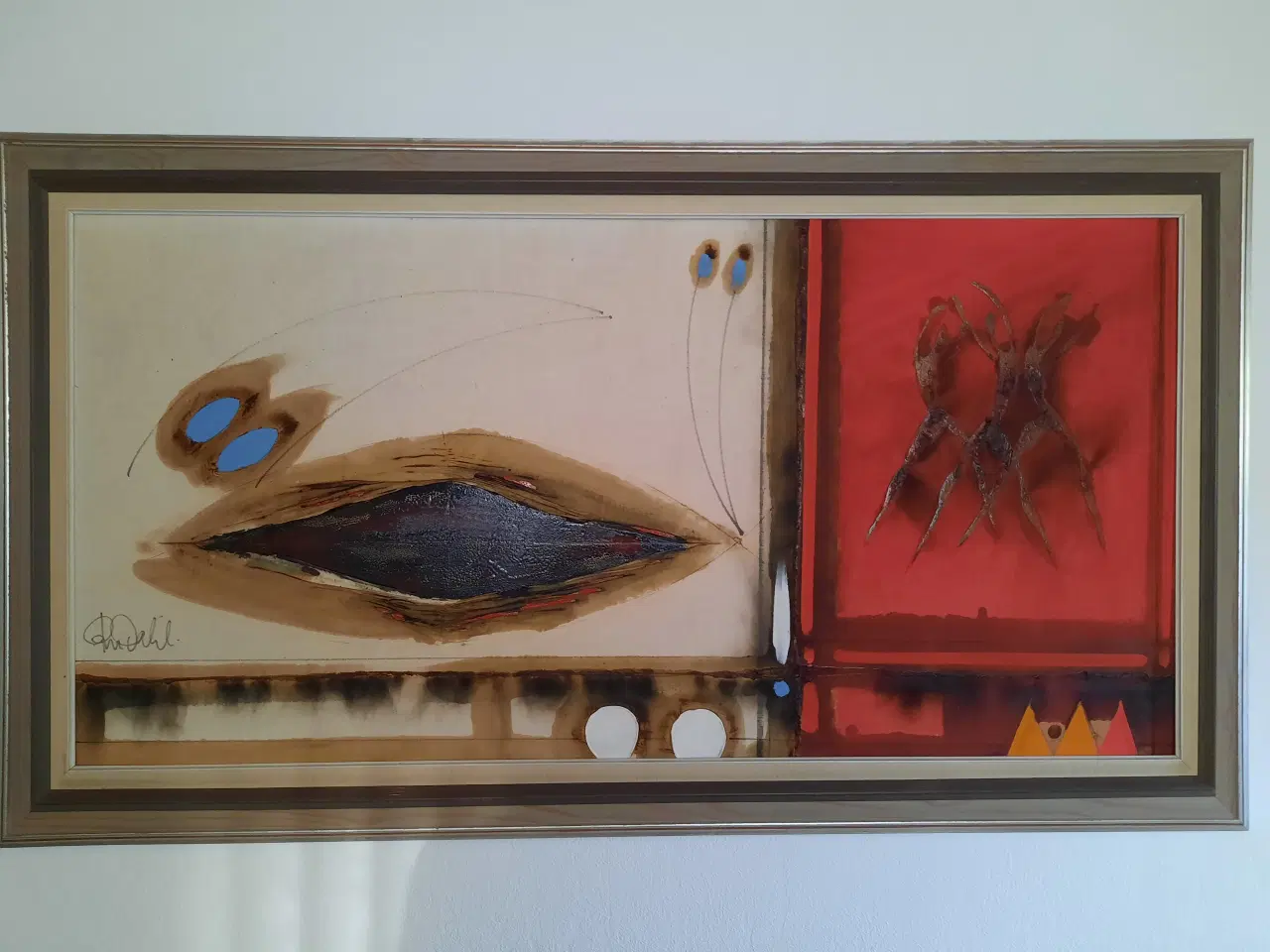 Billede 1 - Per Dahl maleri - 75 x 140 cm