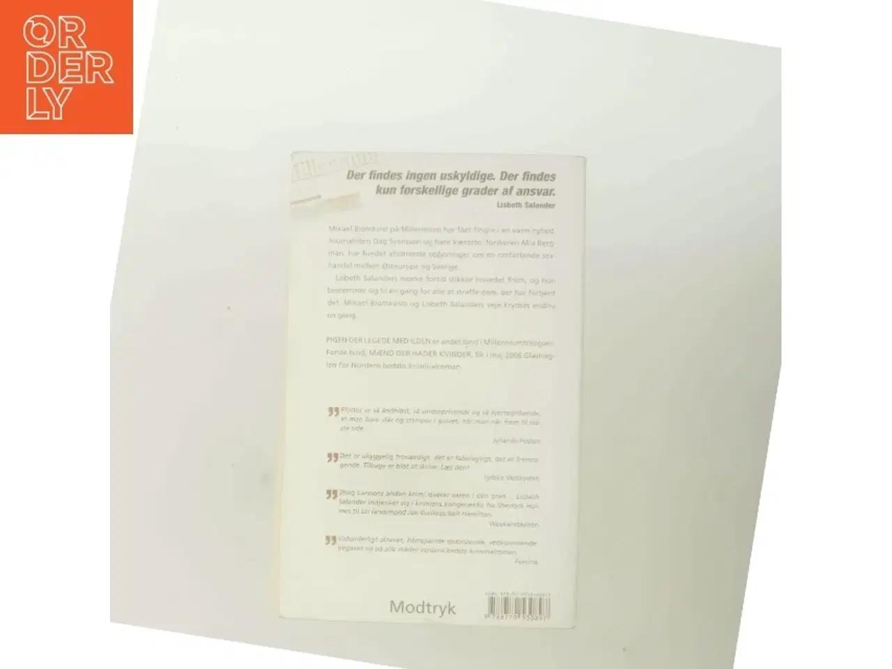 Billede 3 - Pigen Der Legede Med Ilden (Millennium, 2. Bind) af Stieg Larsson (Bog)