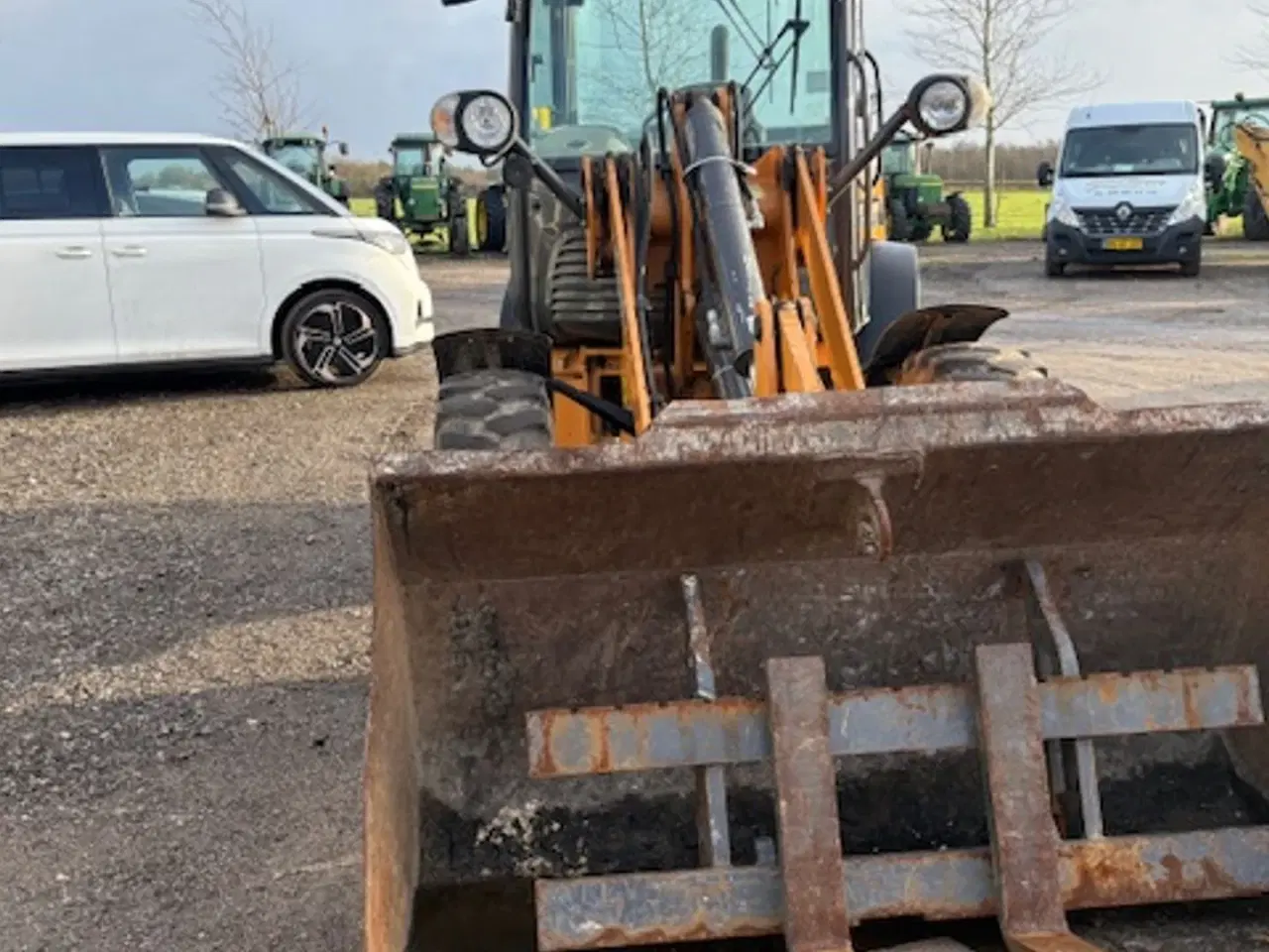 Billede 4 - Case 21F MINIGED MED HYDRAULISK SKIFT, SKOVL OG GAFLER