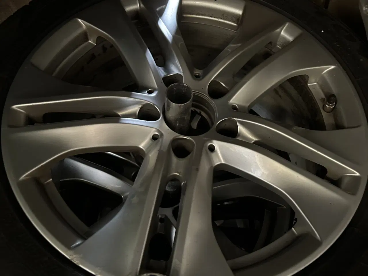 Billede 1 - Alufælge med vinter dæk 5x112 et 48
