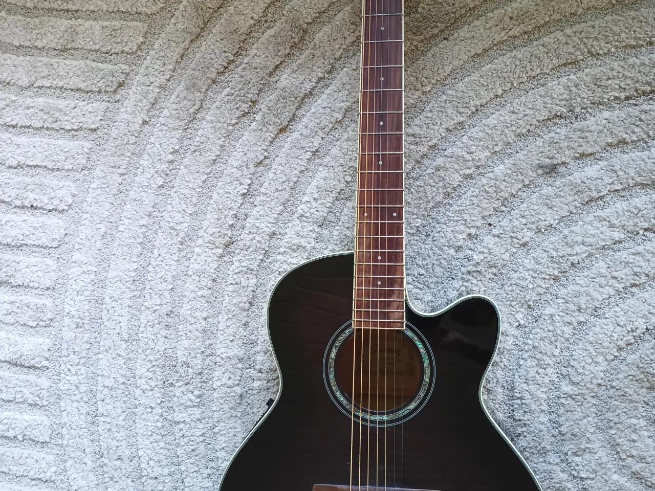 Billede 1 - Ibanez 7 strenget akustisk guitar