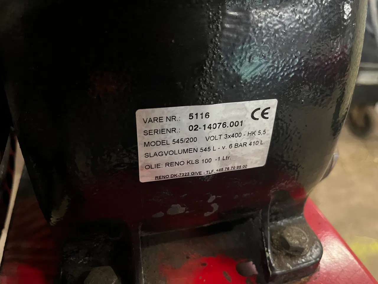 Billede 4 - Reno kompressor 190L