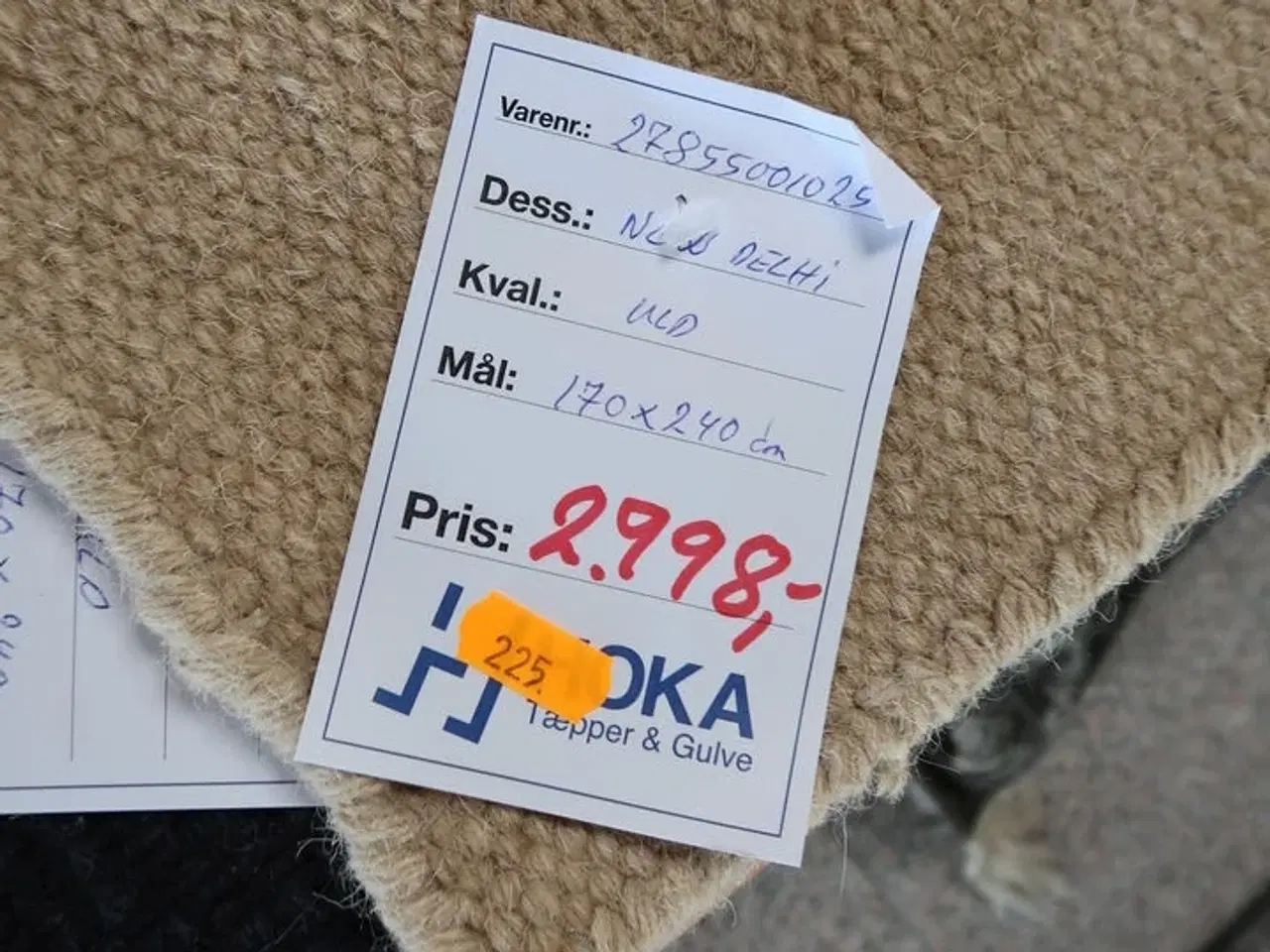 Billede 2 - Gulvtæppe NEW DELHI Uld