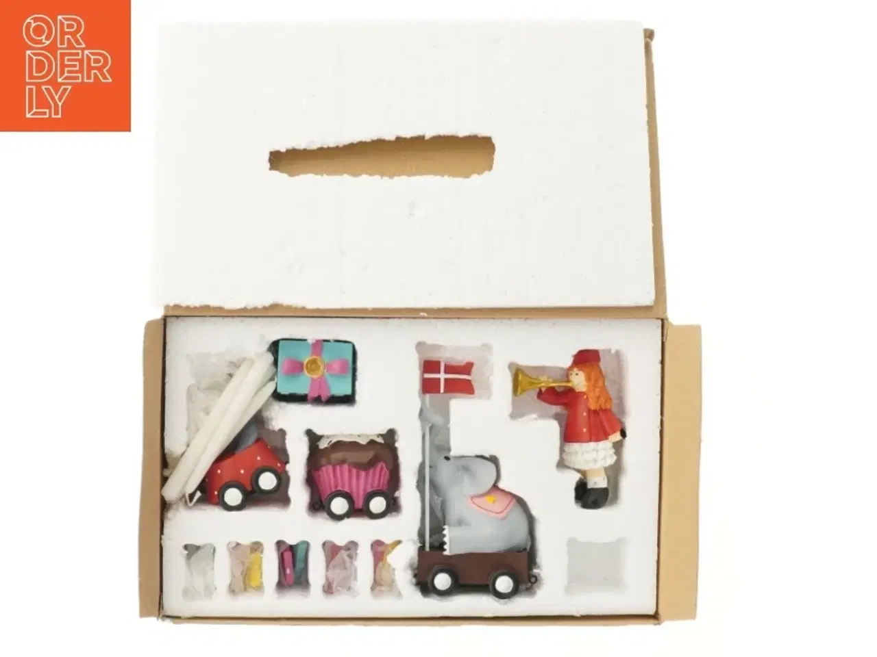 Billede 2 - Kids by Friis fødselsdagstog med lys og tal