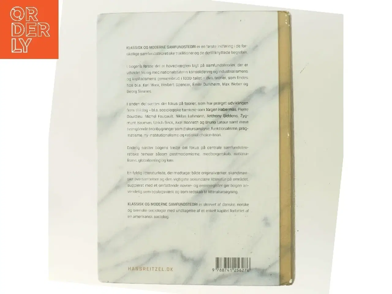 Billede 3 - Klassisk og moderne samfundsteori (Bog)