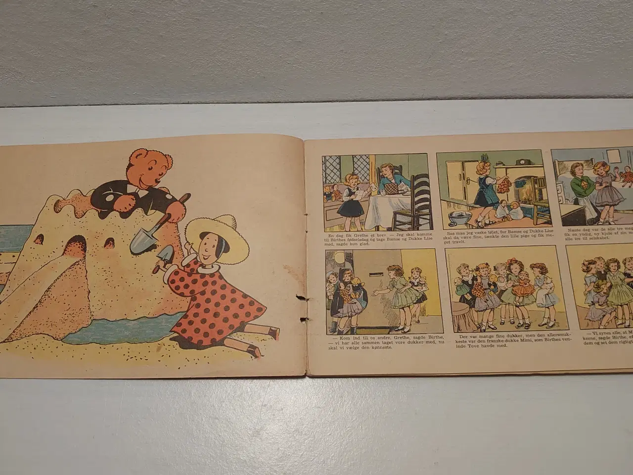 Billede 4 - Bamse er blevet borte. . 1.udg.1.oplag. 1953.