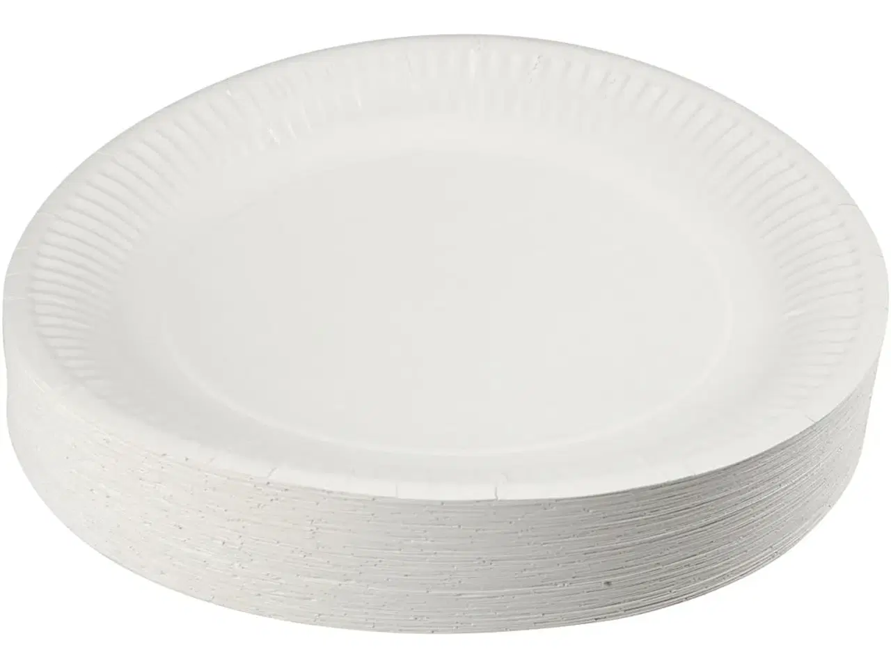 Billede 1 - Paptallerken, diam. 23 cm, 100 stk./ 1 pk.