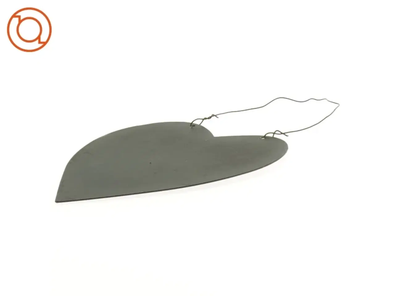 Billede 2 - Vintage Metal udsmykningshjerte (str. 12 x 12 cm)
