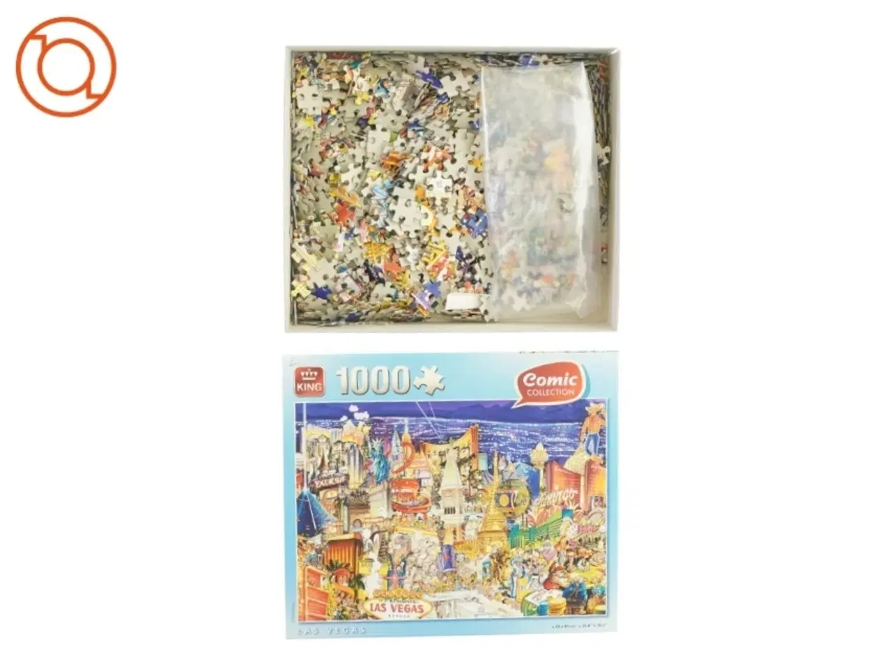 Billede 2 - Puslespil med 1000 brikker (spil)