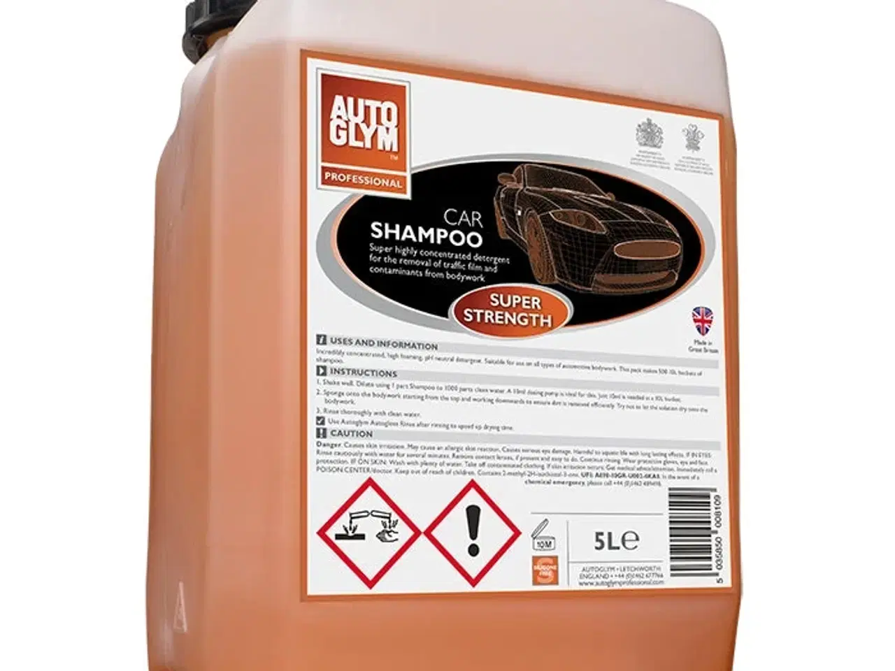 Billede 1 - Autoglym Carshampoo Super Strength 5L Shampoo