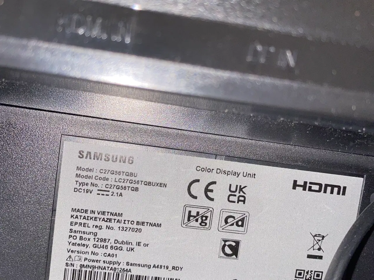 Billede 2 - gaming skærm 144hz