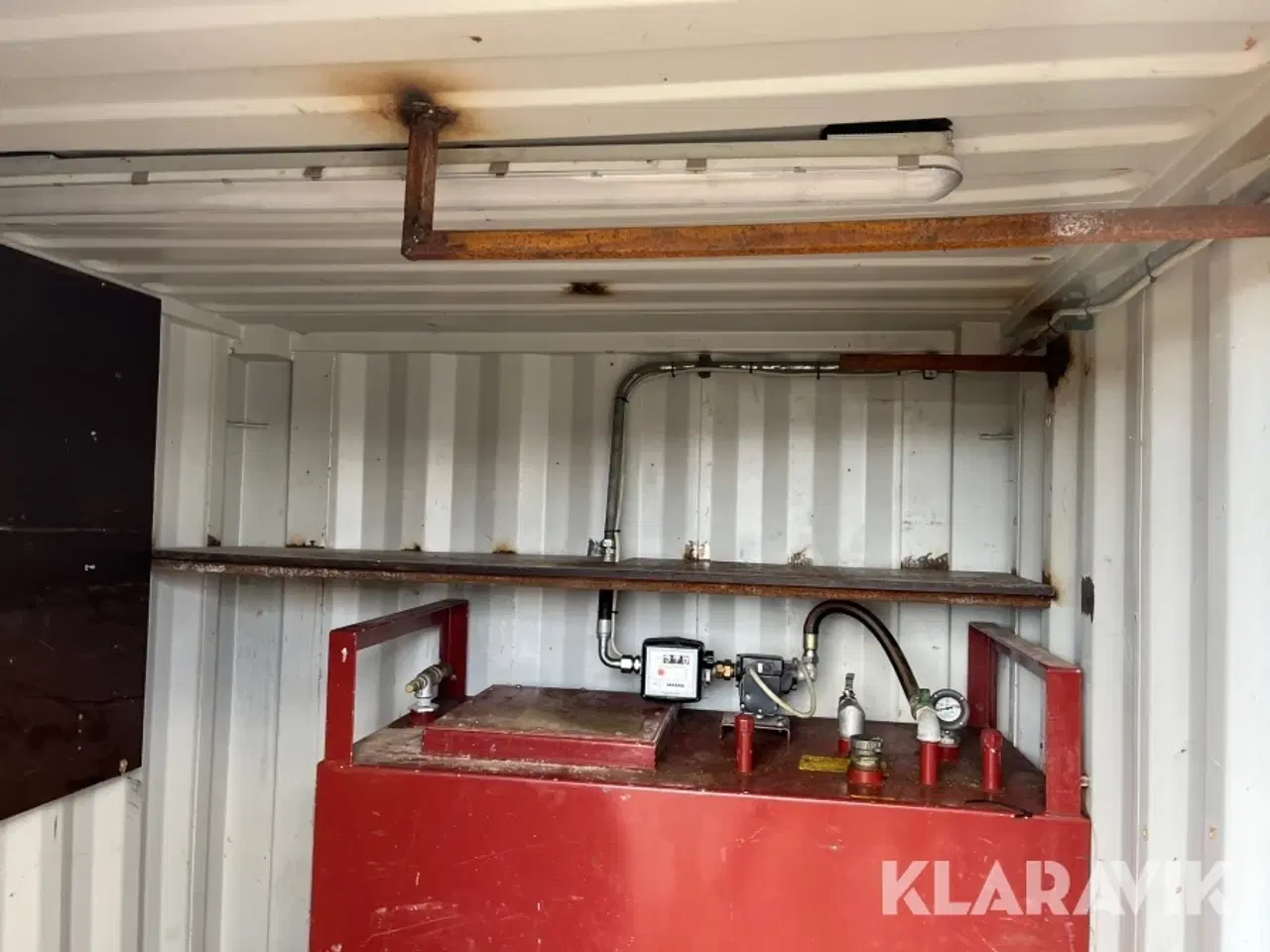Billede 11 - Container Dancontainer 8Fod Med 1000liter tank
