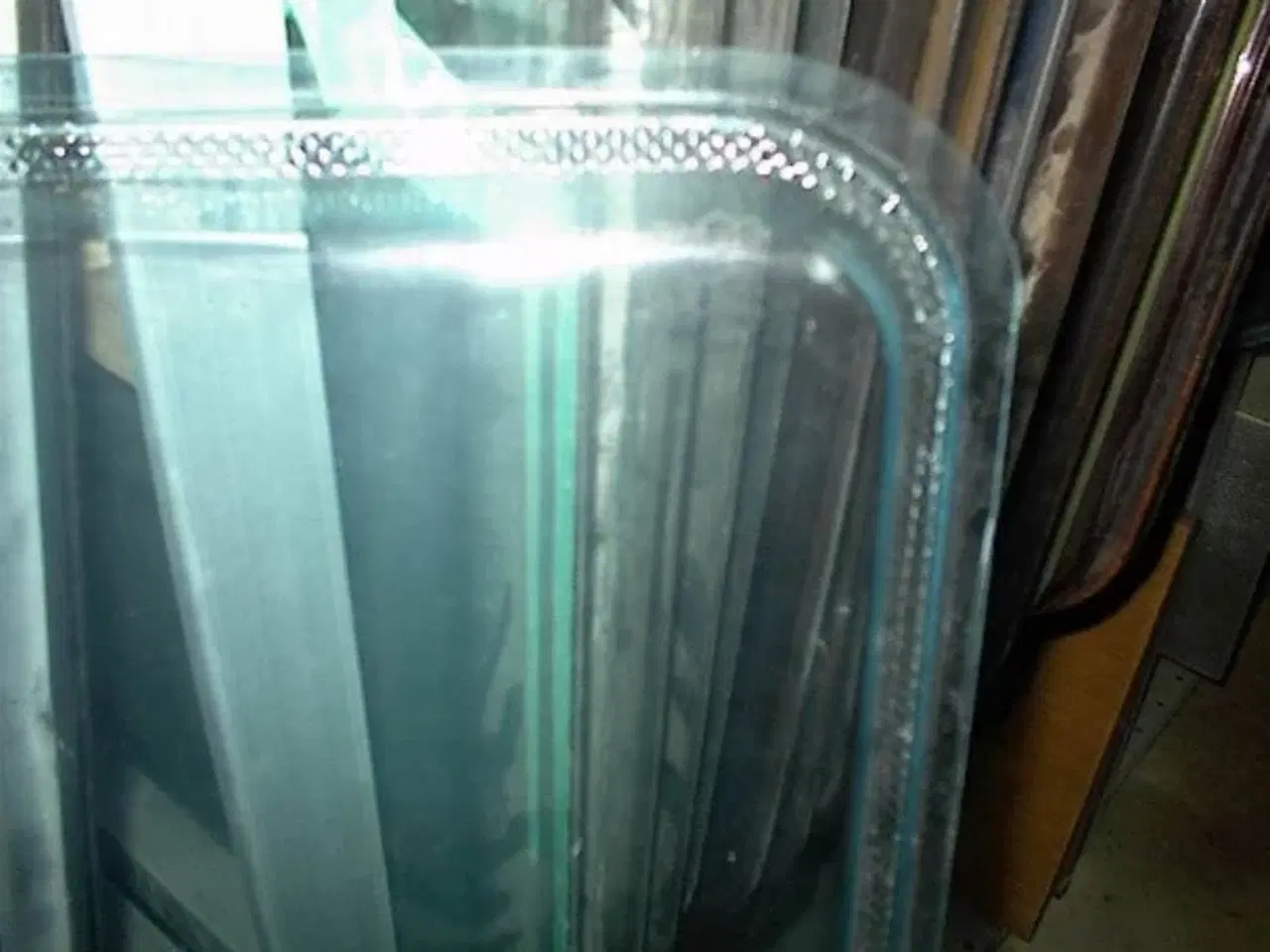 Billede 2 - Side Rude Fast Blå