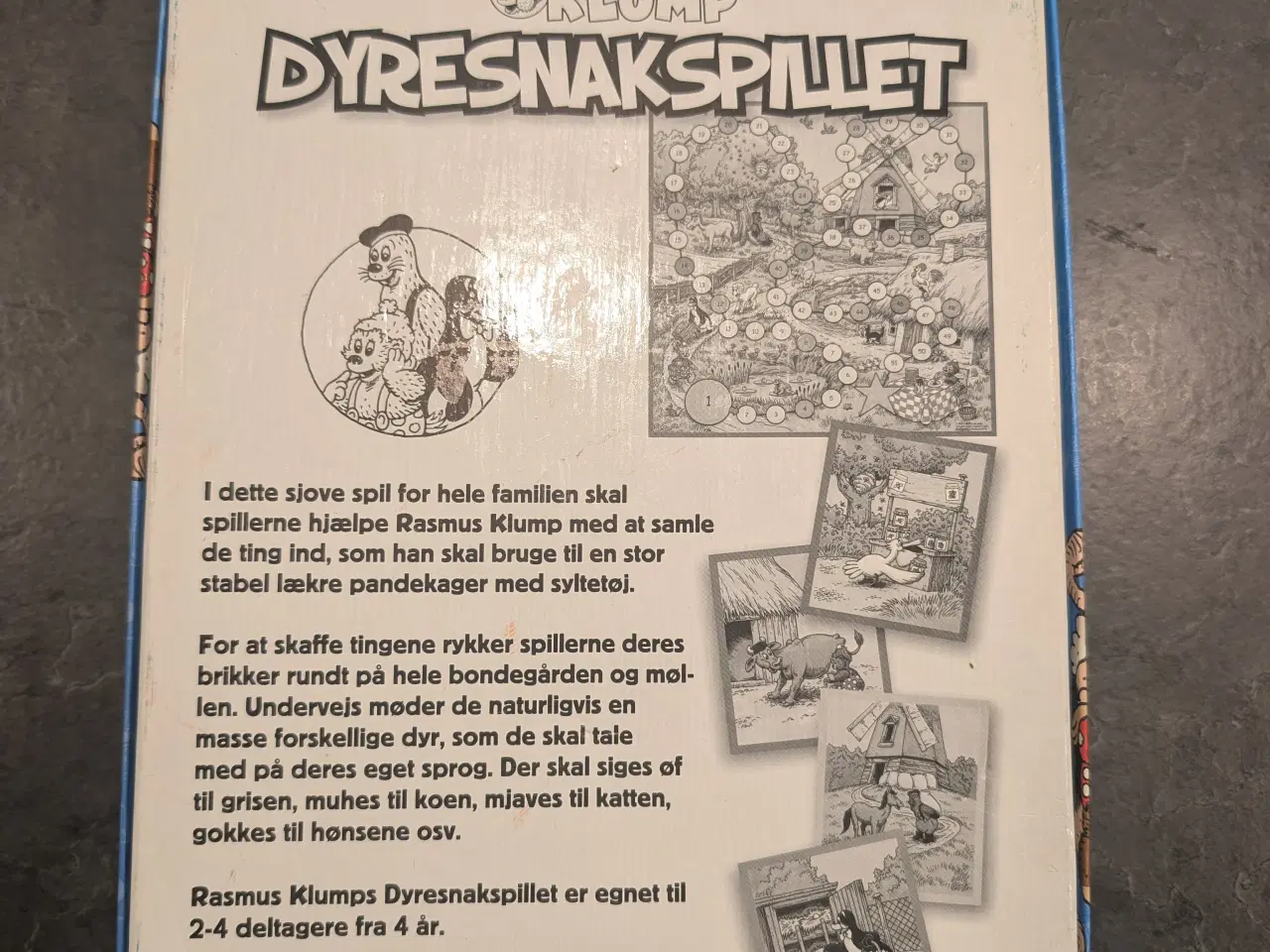Billede 4 - Rasmus Klump Dyresnakspillet - Brætspil