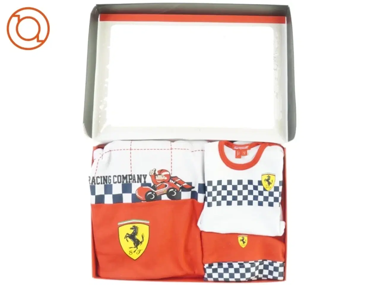 Billede 2 - Babysæt fra Ferrari UBRUGT I ORIGINAL GAVEÆSKE (str. 0-3 måneder)