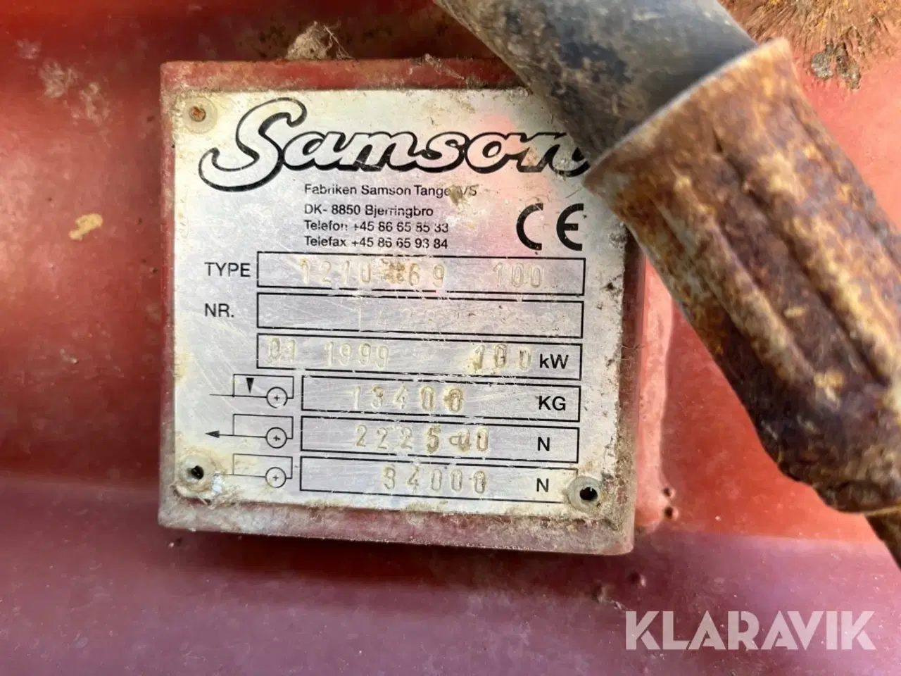 Billede 5 - Møgspreder Samson 1210