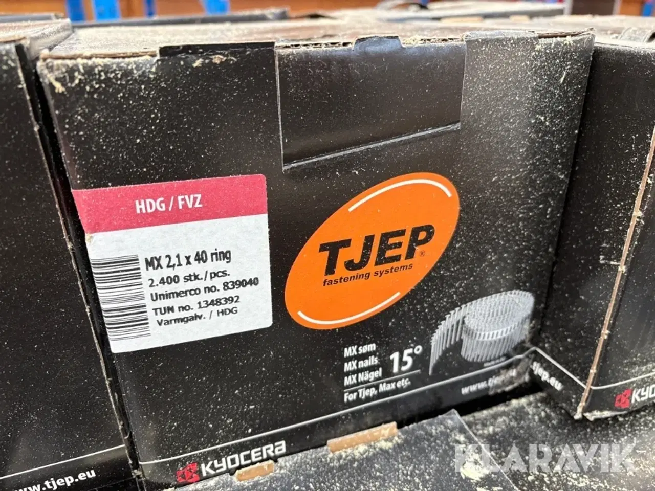 Billede 4 - MX Søm Tjep 40 kasser á 2400