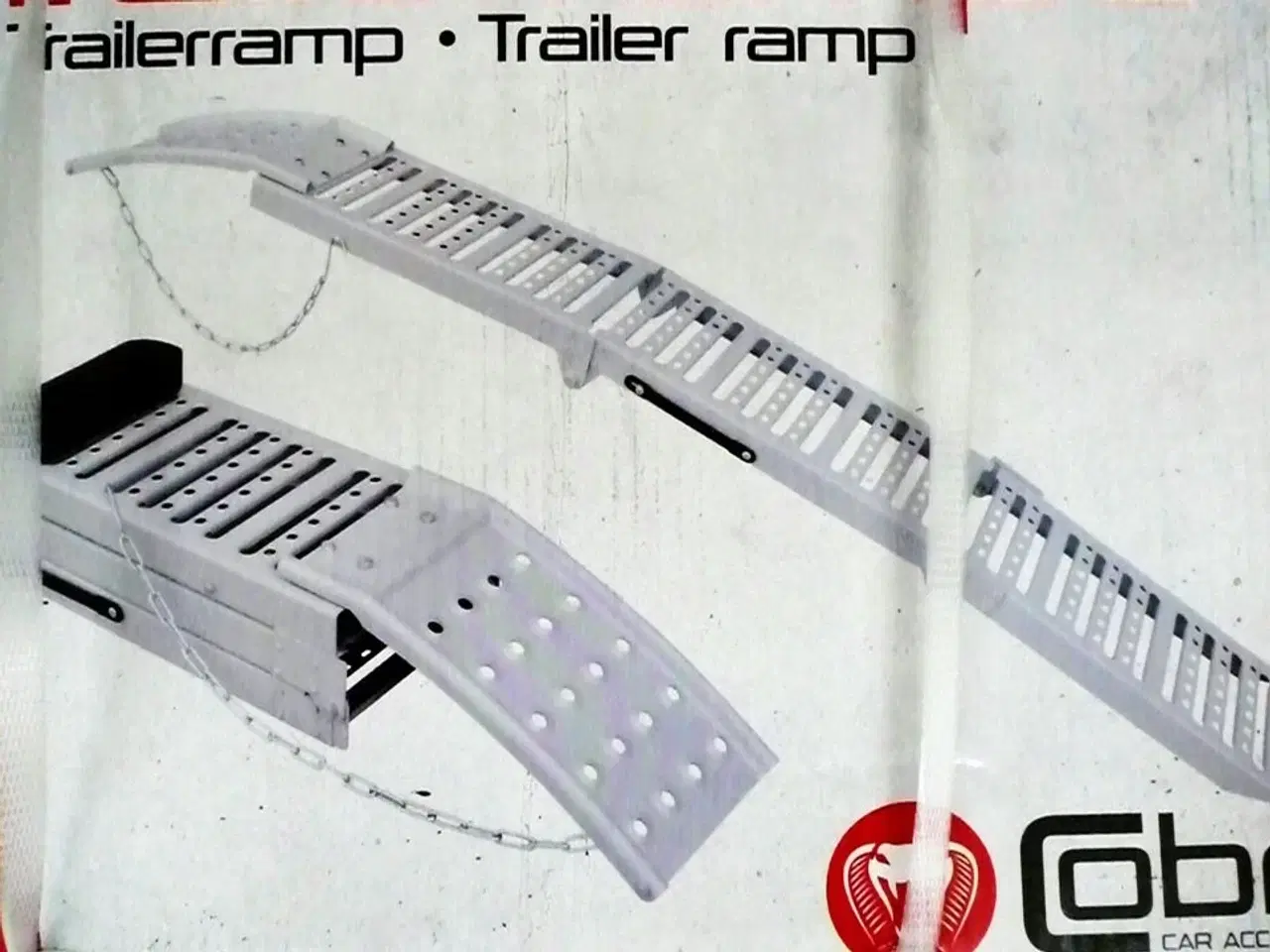 Billede 1 - 2 stk. foldbare trailerramper, 2x340kg
