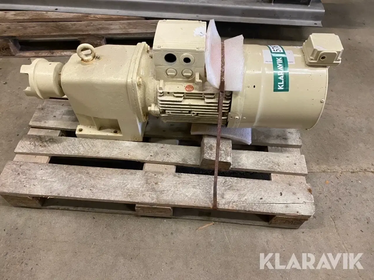 Billede 1 - Elmotor med gear