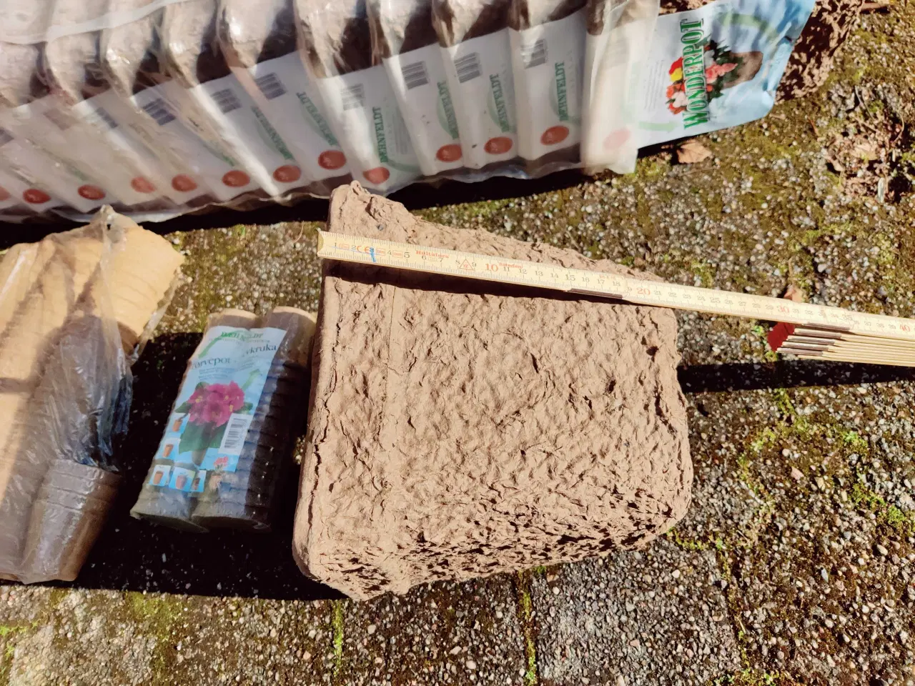 Billede 4 - Tørvepotter. Sphagnumpotter