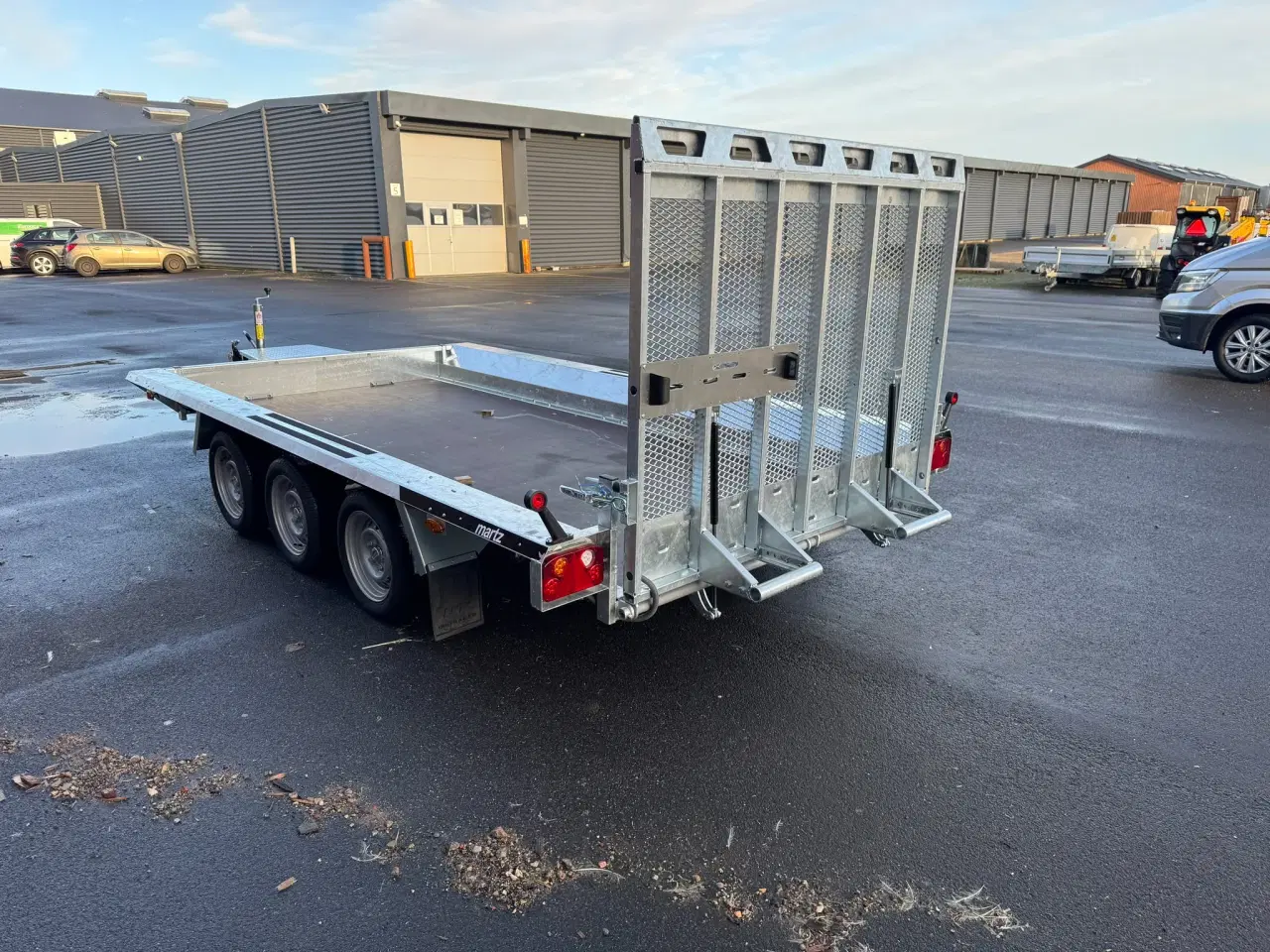 Billede 2 - MaskinTrailer 3 Aksler 3500KG