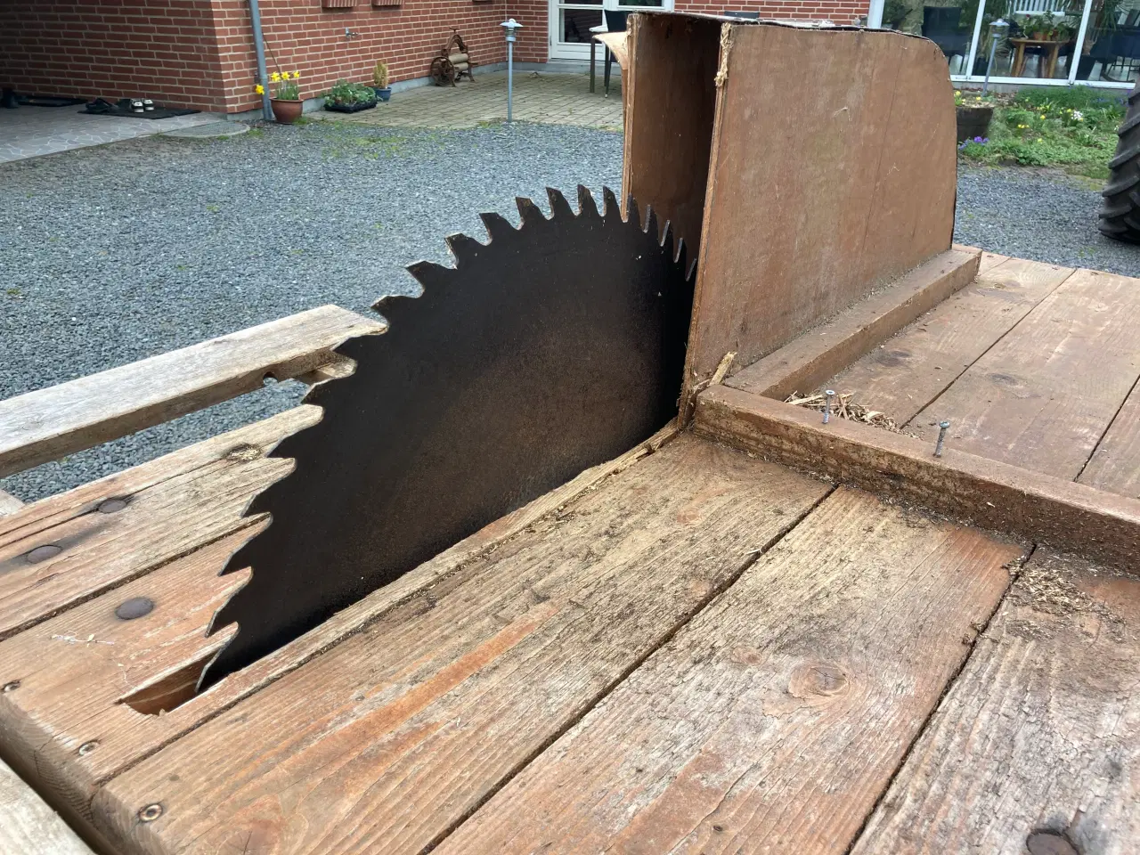 Billede 4 - Brændesav til traktor pto.