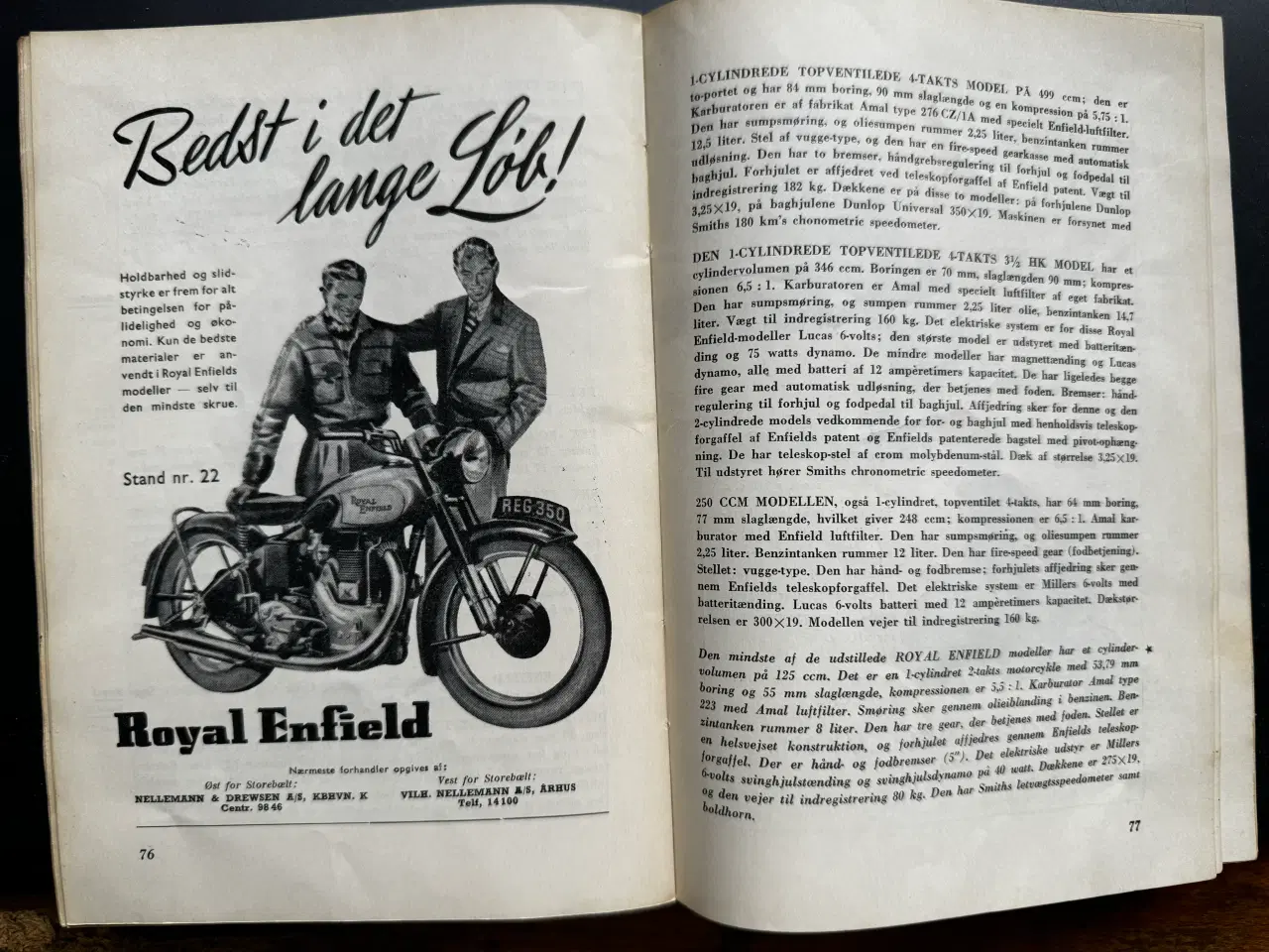 Billede 3 - 1951 - Int. MOTORCYCLE- og CYCLEMOTORUDSTILLING