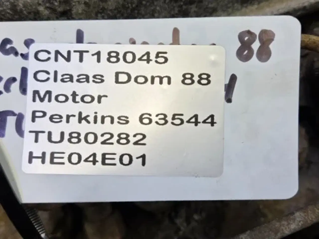 Billede 24 - Perkins T6.3544 Motor TU80282
