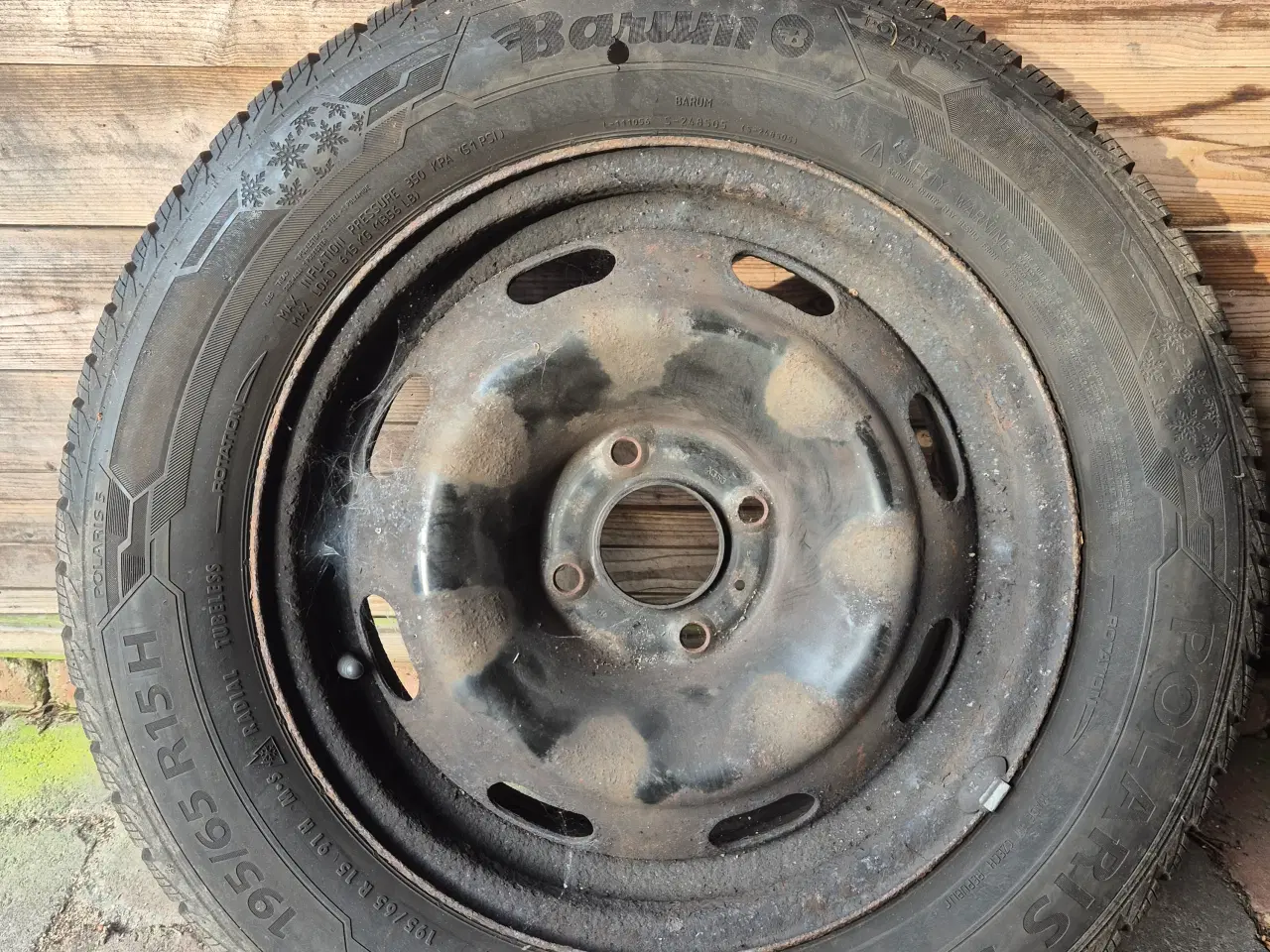 Billede 1 - 4 stk Vinterhjul 195/65 R15