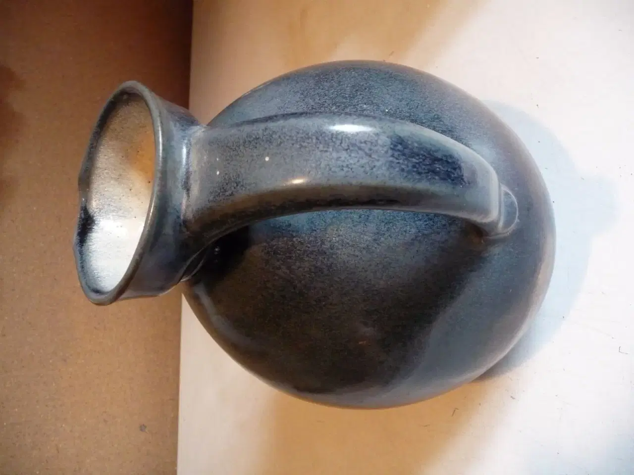 Billede 3 - gråblå keramik vase, KMK manuell