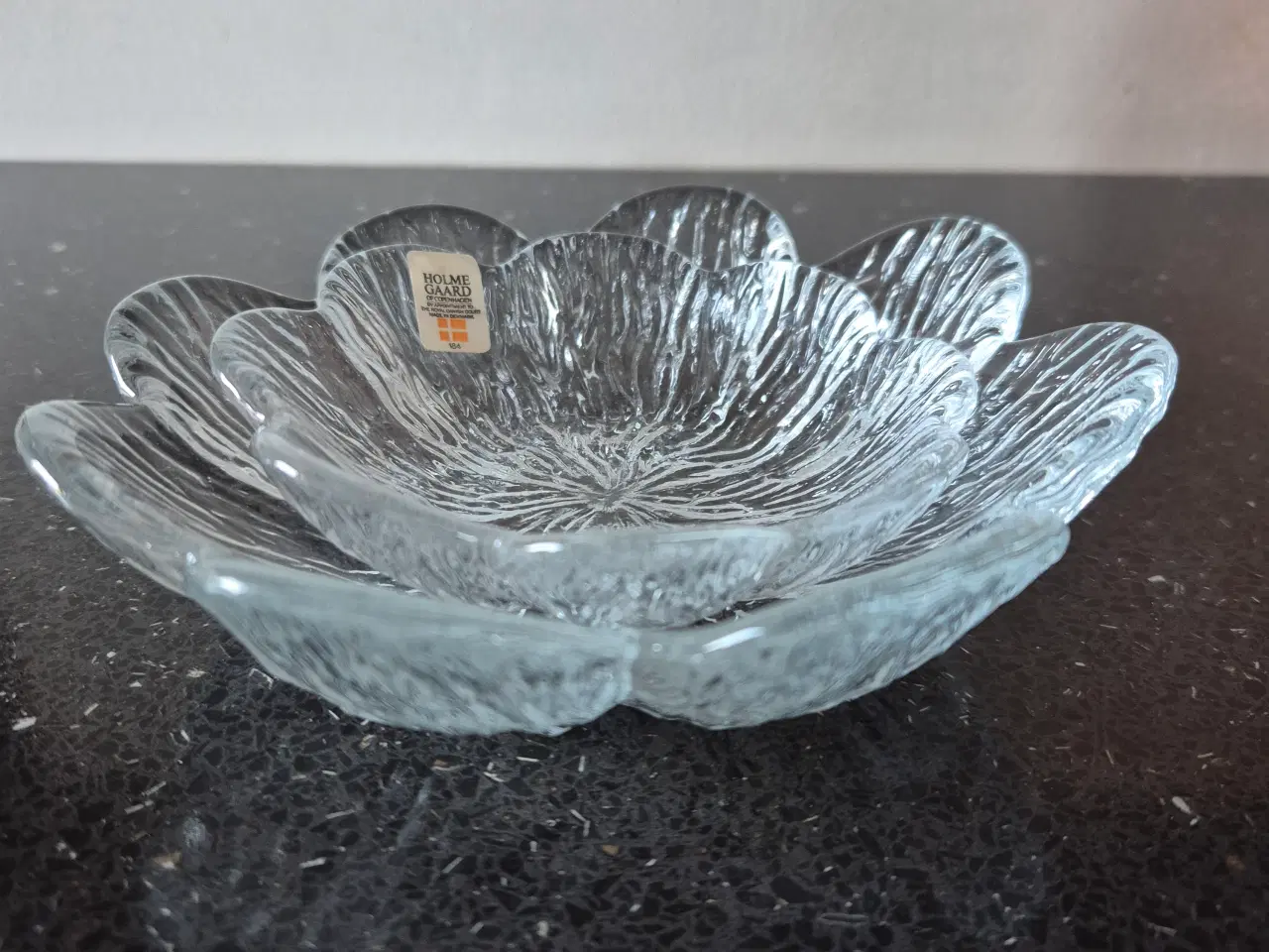 Billede 3 - Holmegaard Koral skåle - 2 stk.