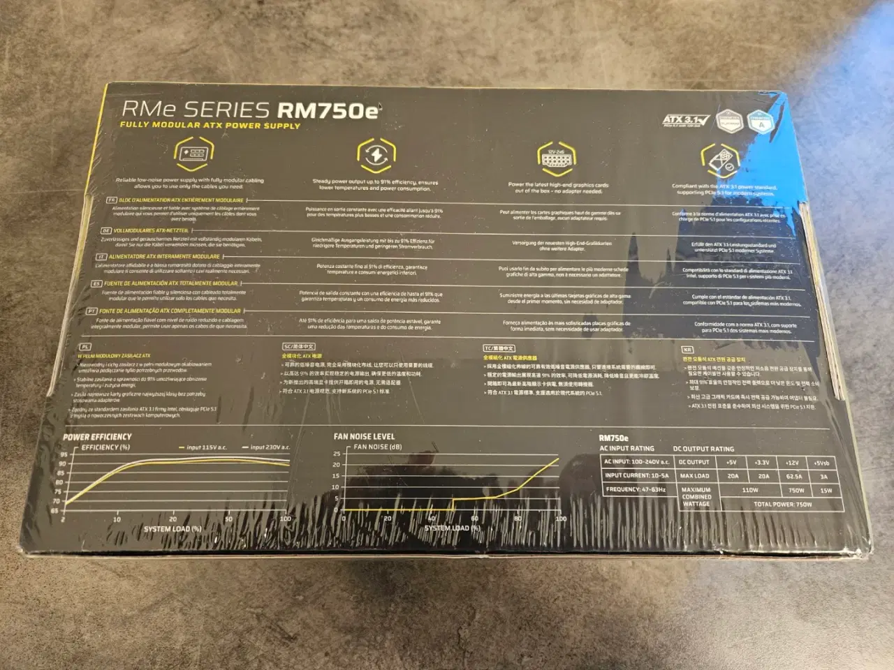 Billede 6 - RMe Series RM750e Fully Modular Low-Noise ATX