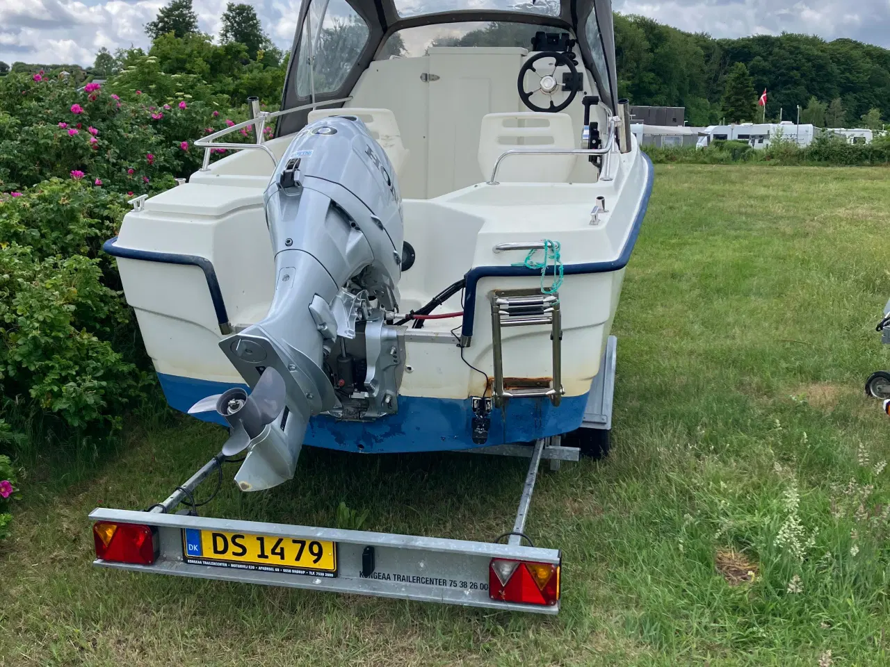 Billede 9 - Ryds 485 med 50hk Honda motor og bådtrailer.