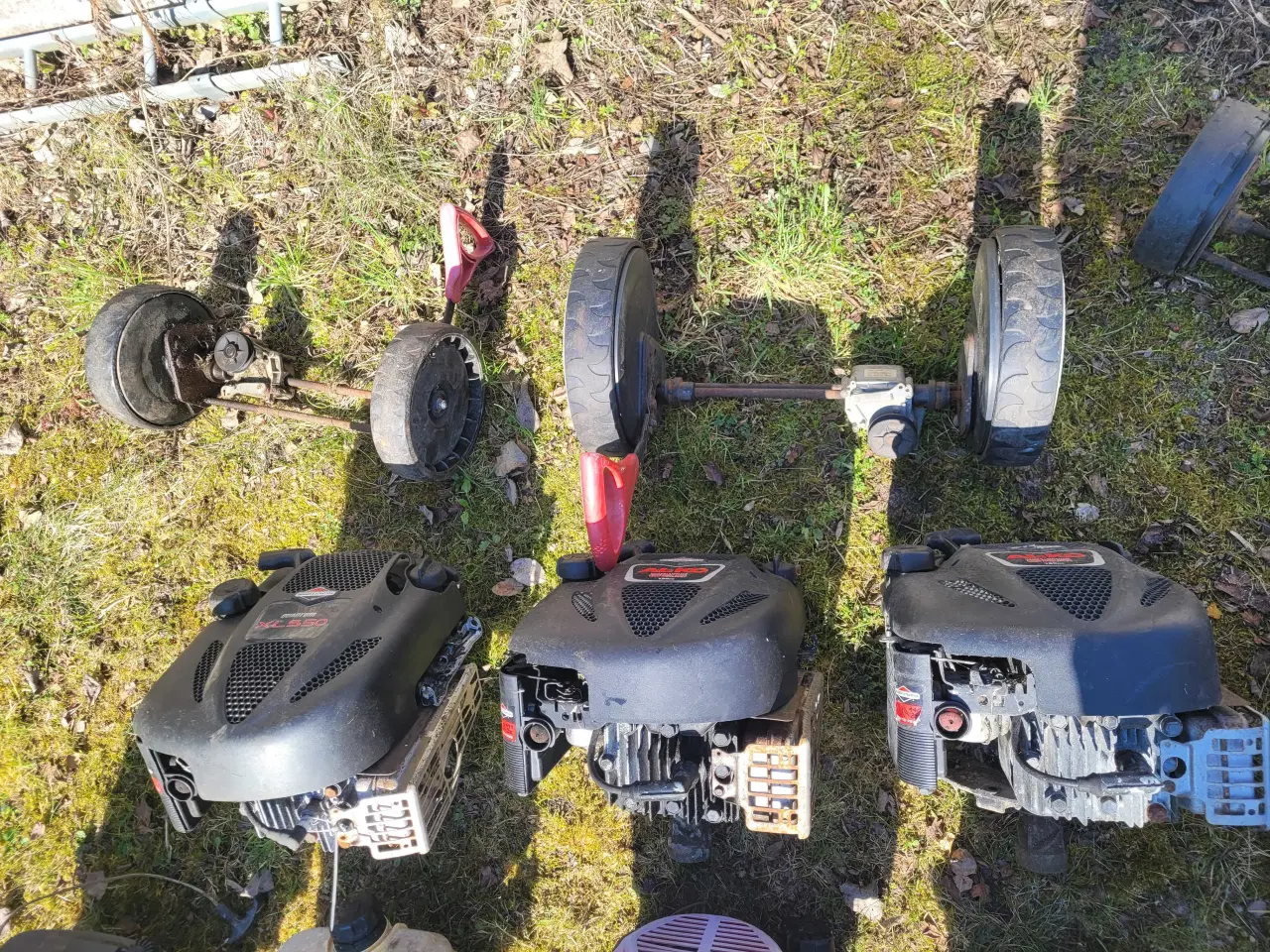 Billede 6 - 14 plæneklipper motorer plus aksler