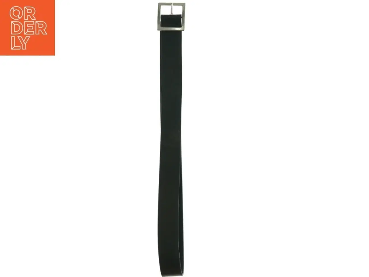 Billede 2 - Sort læderbælte fra H&M (str. 100 cm)