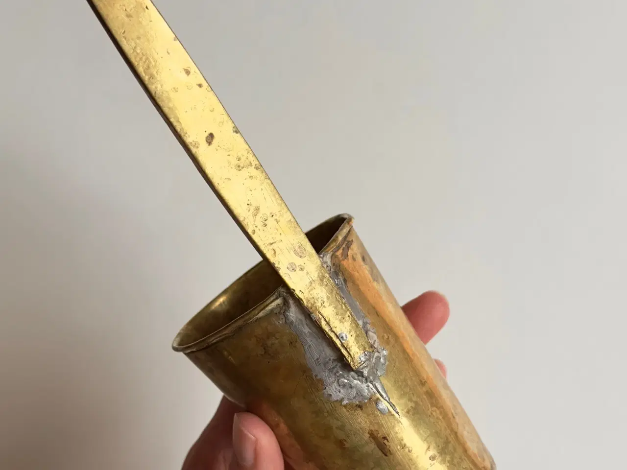 Billede 5 - Væghængt bæger, metal