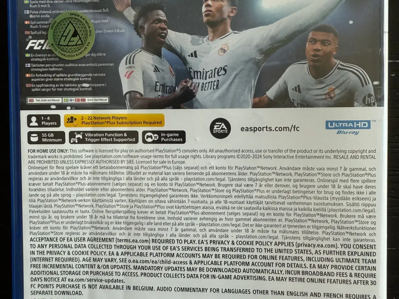 Billede 2 - EA Sports FC 25 Playstation 5 spil