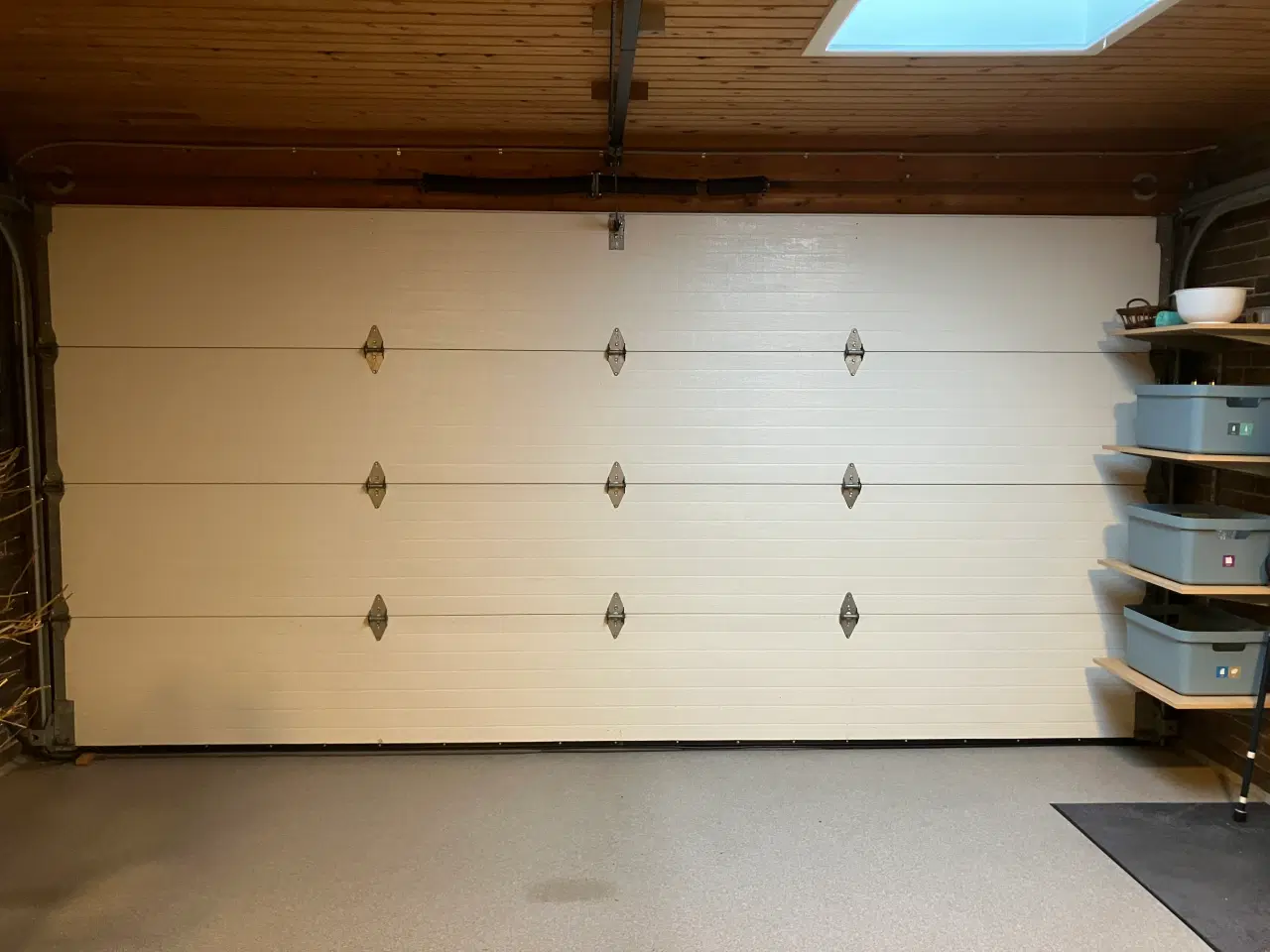 Billede 3 - Garageport, Barrit eldrevet, led hejs, isoleret