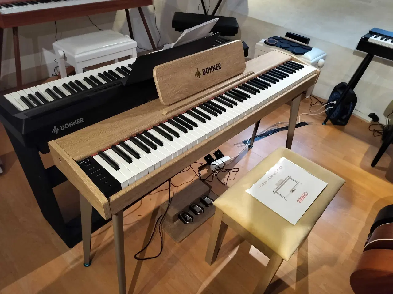 Billede 2 - El klaver Donner DDP60 (ny demo)