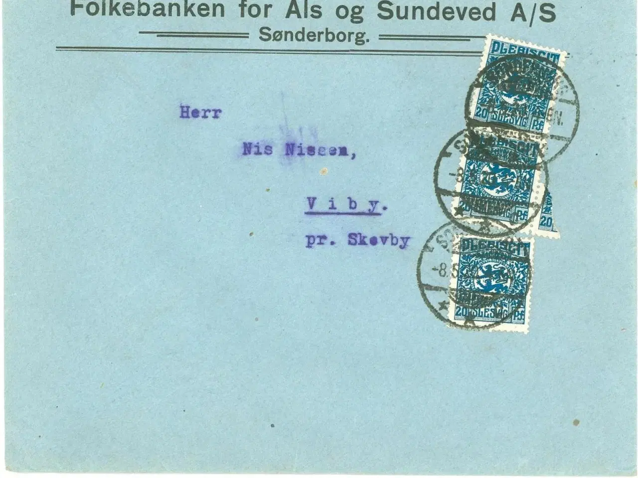 Billede 1 - Sønderborg, plebiscit