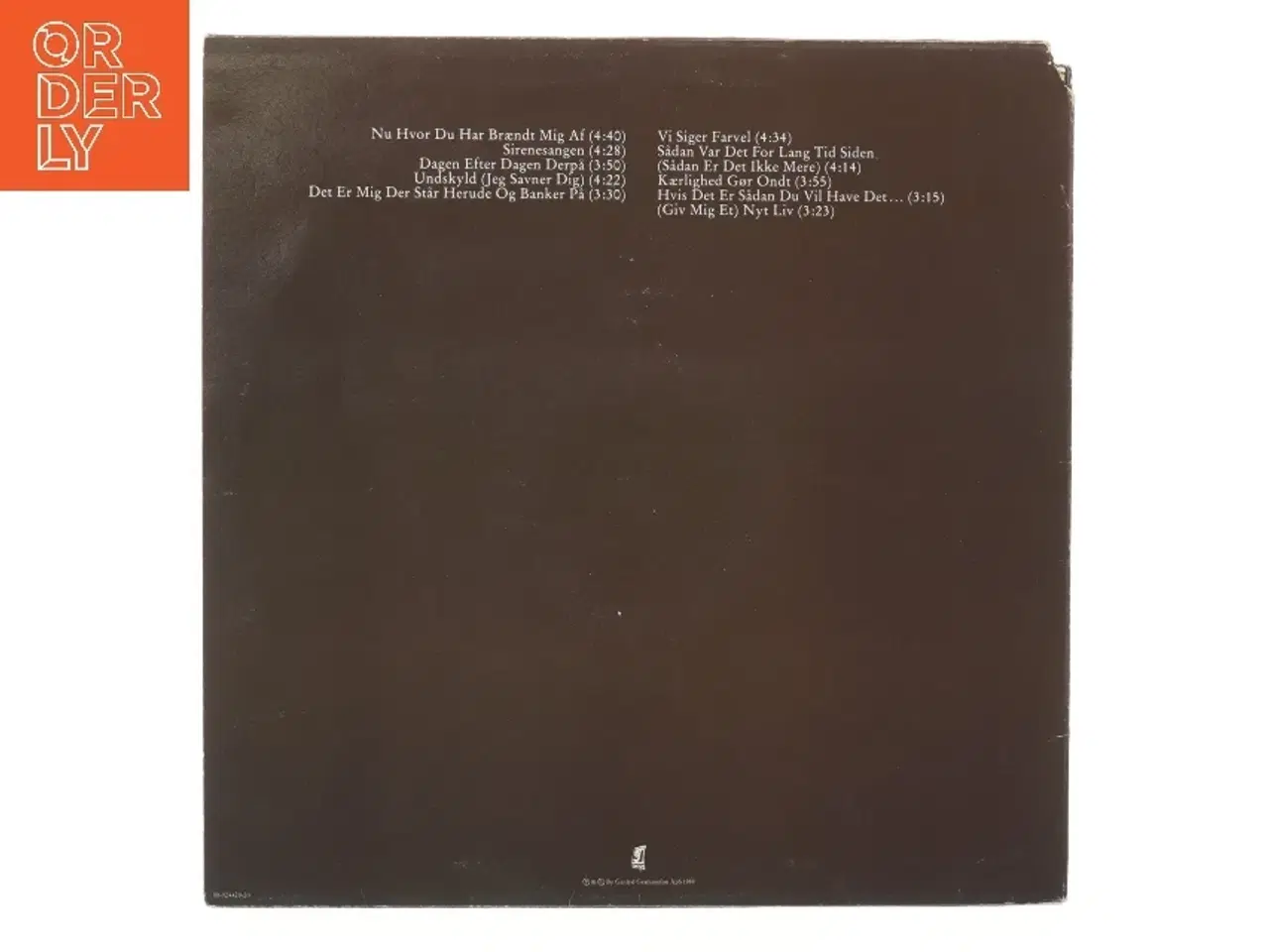 Billede 2 - Thomas Helmig - Vejen Væk LP fra Thomas Helmig