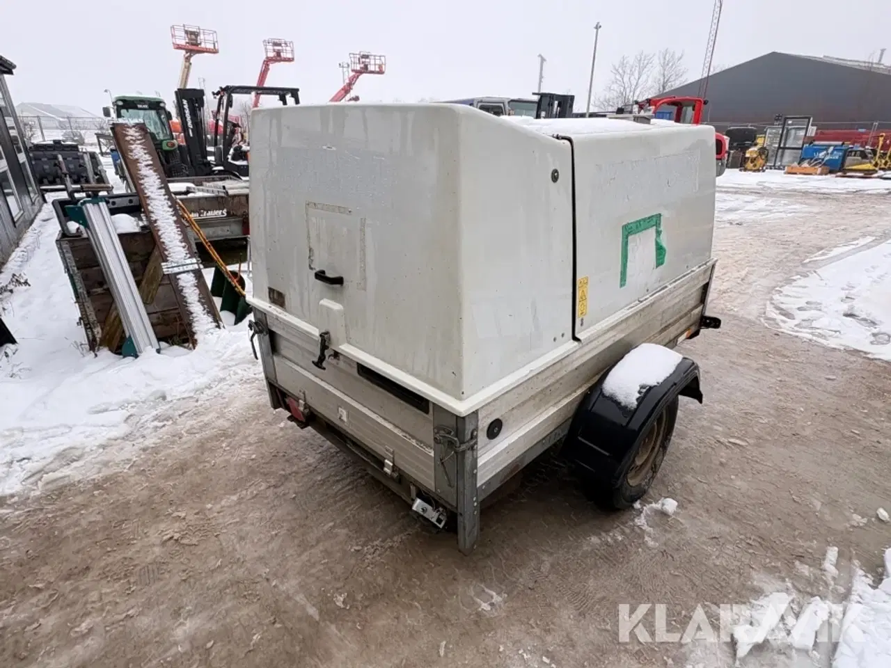 Billede 3 - Trailer med højtryksrenser Brenderup