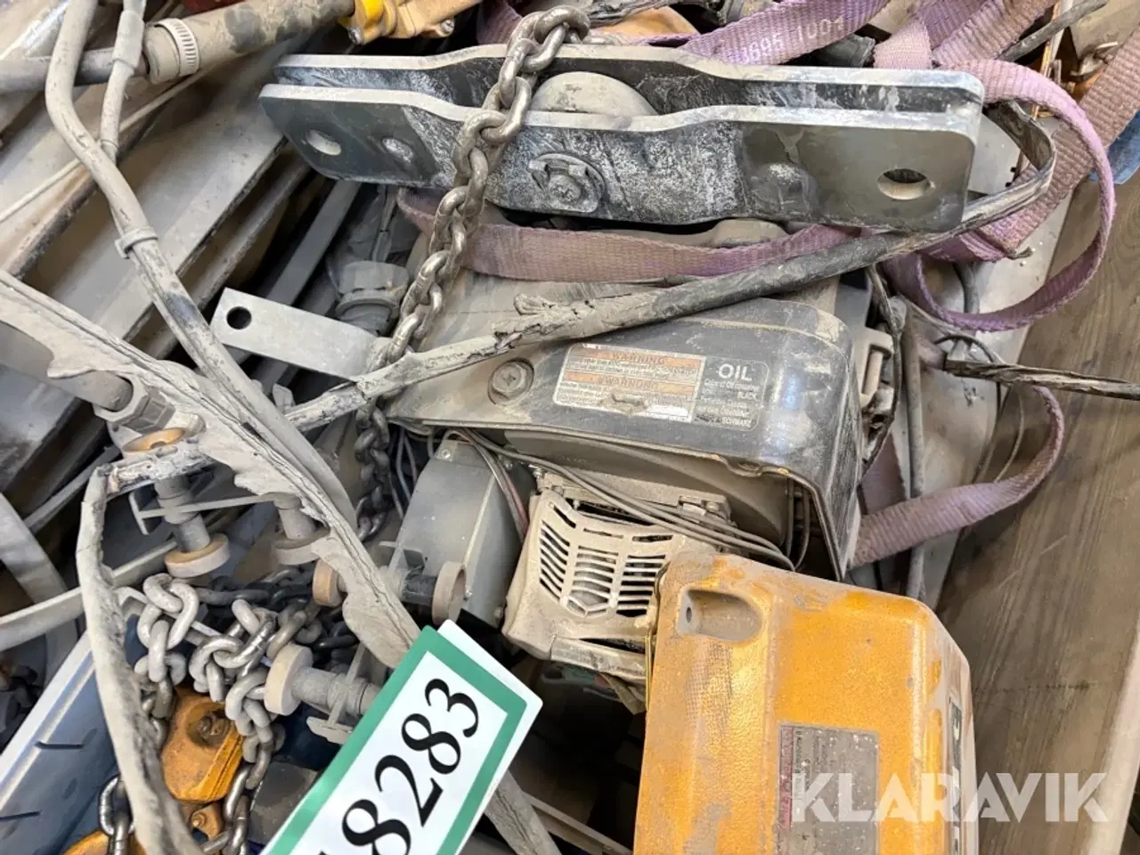 Billede 7 - Kædetalje med løbekat Kito 1 ton