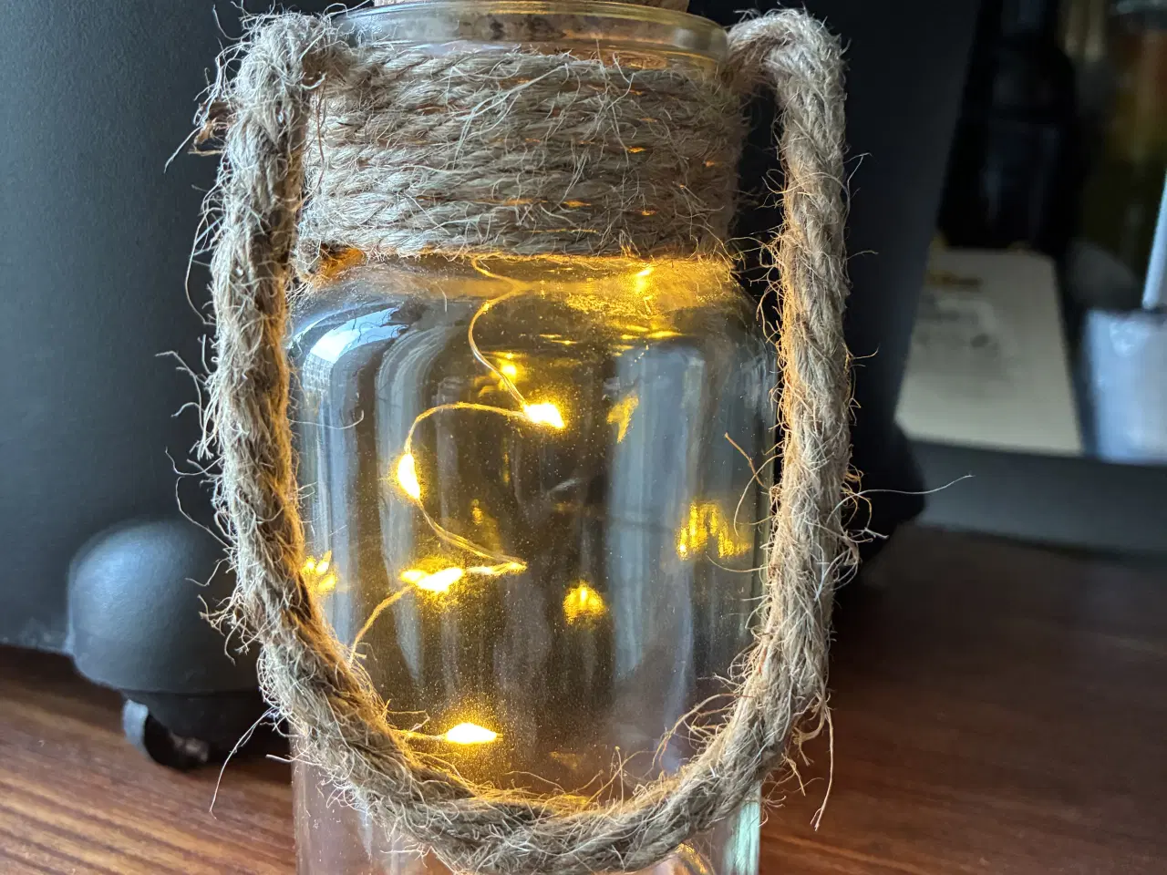 Billede 2 - Hyggelige glas med LED-lys sælges samlet