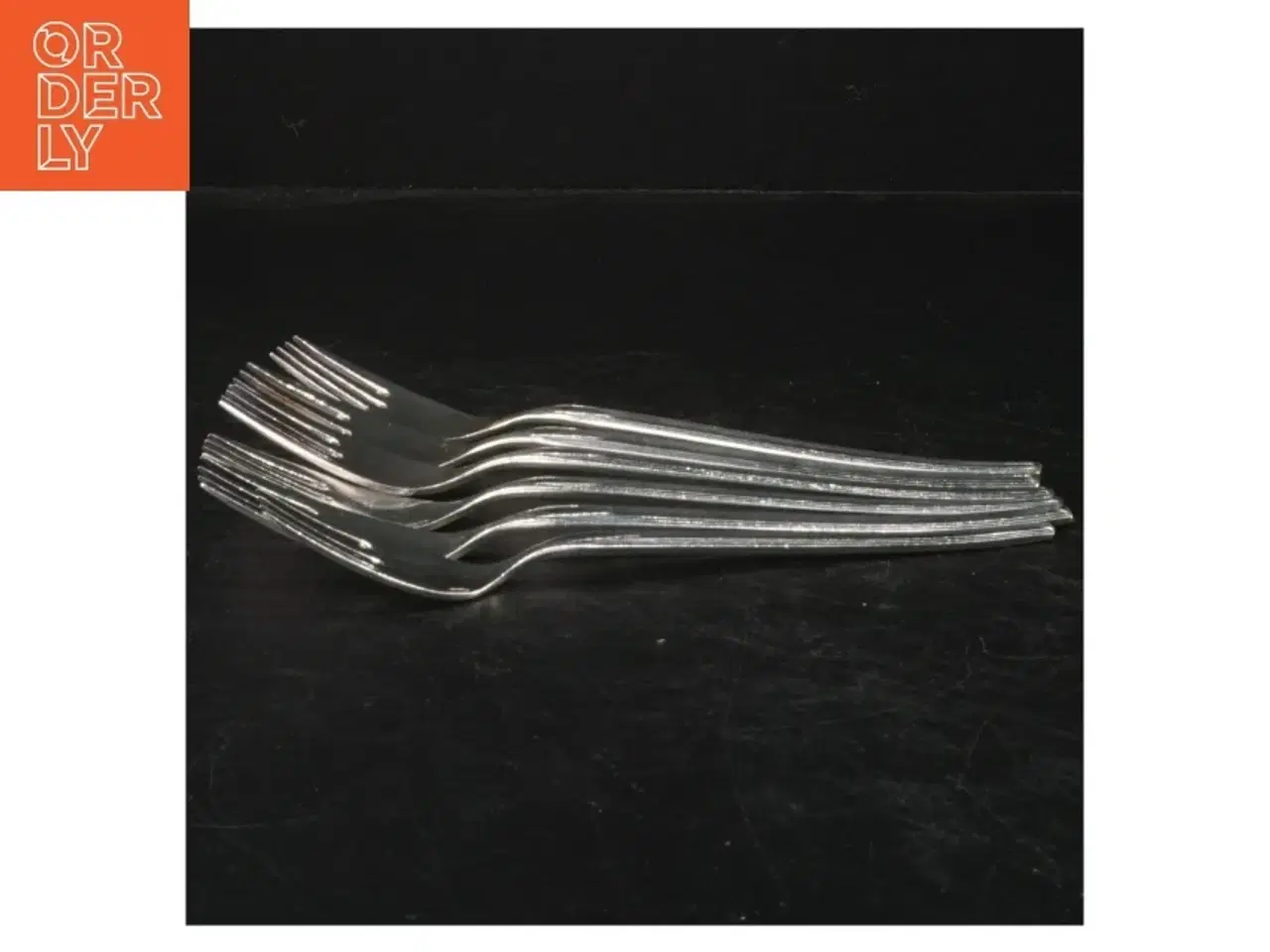 Billede 2 - Sølvbestikgaffel fra Scf (str. 6 styk. 18 cm)
