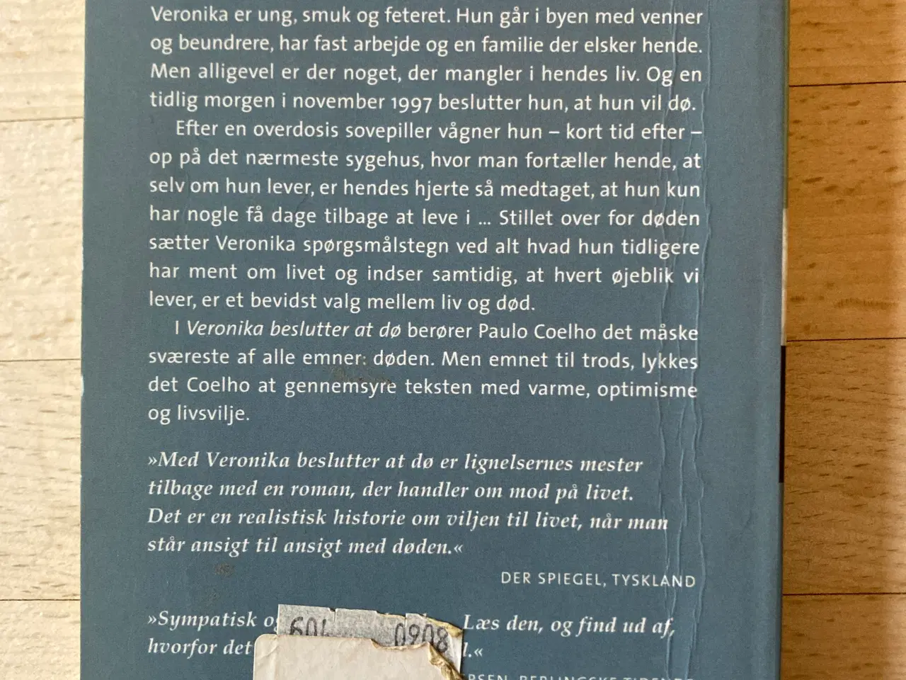 Billede 2 - Veronika beslutter af dø, Paolo Coelho