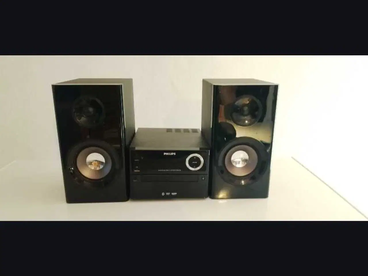 Billede 1 - Kompakt stereoanlæg med cd, radio og bluetooth 