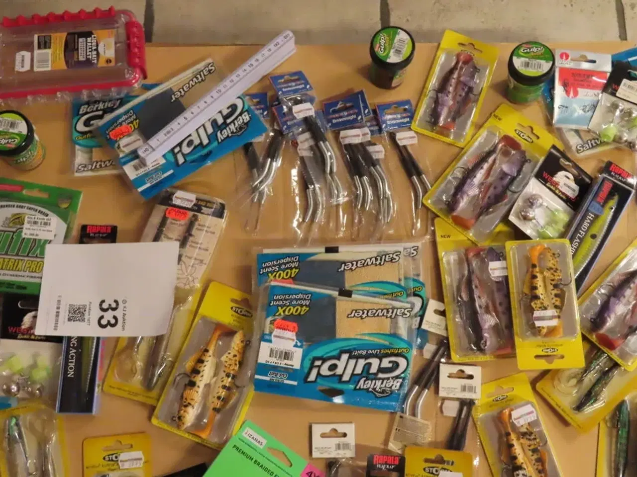 Billede 4 - Palle med diverse fiskeudstyr